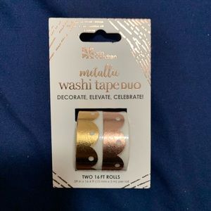 Erin Condren Metallic Washi Tape Duo